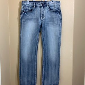 Buffalo David Bitton Six-x Straight Stretch Jeans